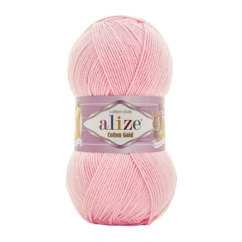 Alize coton or Alize coton or / Ballerine rose (518) 
