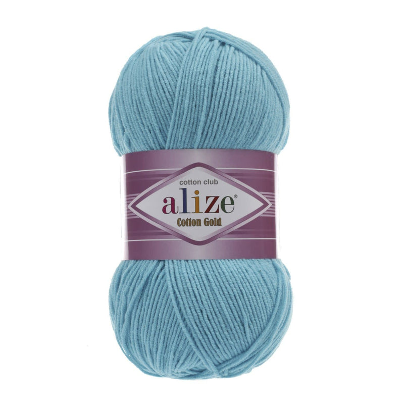 Alize coton or Alize coton or / turquoise (287) 